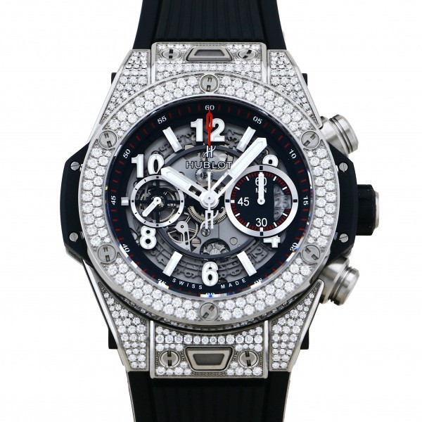 hublot bigbang ウブロ ビッグバン ウニコ チタニウム パヴェ 411.nx.1170.rx.1704