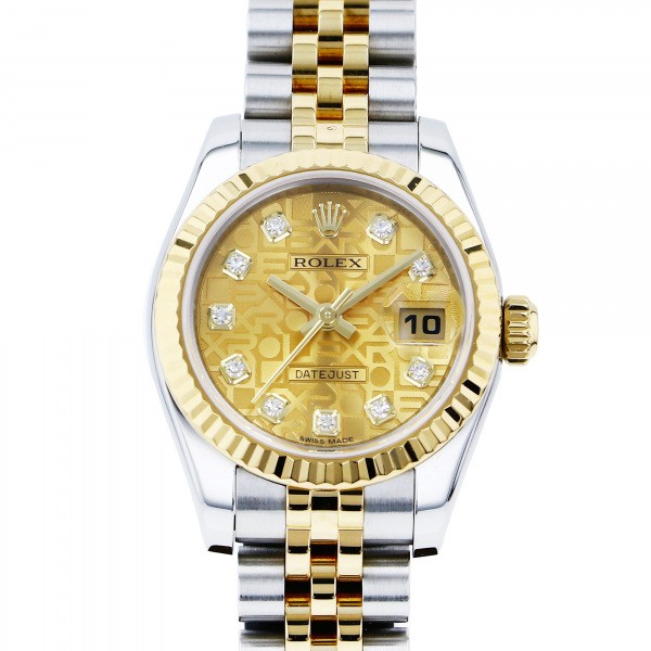 rolex datejust ロレックス デイトジャスト ステンレス・イエローゴールド レディース 179173g