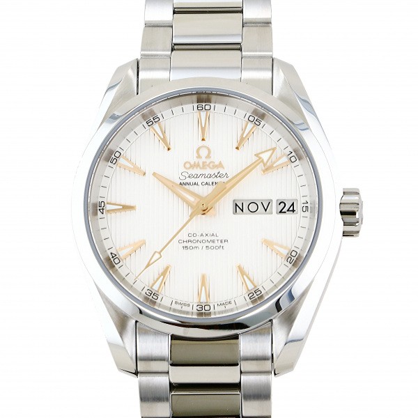 omega seamaster オメガ シーマスター アクアテラ アニュアルカレンダー 231.10.39.22.02.001