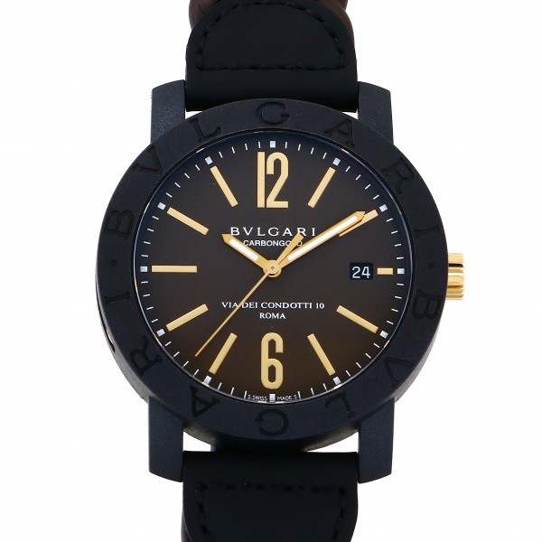 bvlgari bvlgaribvlgari ブルガリ ブルガリブルガリ オートマティック カーボンゴールド bbp40c11cgld