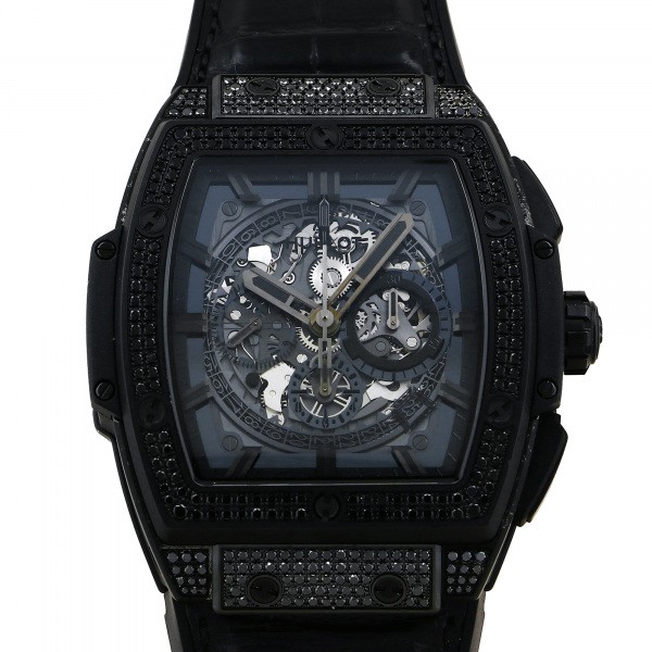 hublot spiritofbigbang ウブロ スピリット・オブ・ビッグバン オールブラック パヴェ 641.ci.0110.rx.1700