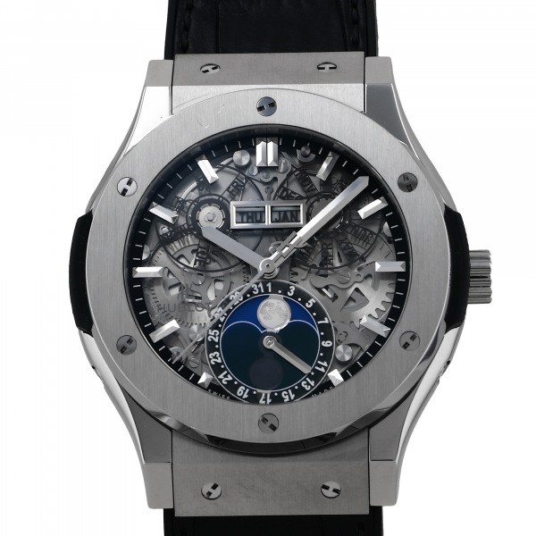 hublot classicfusion ウブロ クラシックフュージョン アエロフュージョン ムーンフェイズ チタニウム 517.nx.0170.lr