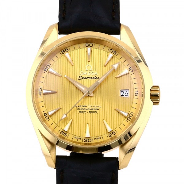 オメガ OMEGA シーマスター アクアテラ 231.53.42.21.08.001 シャンパン文字盤 新品 腕時計 メンズ
