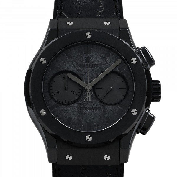 hublot classicfusion ウブロ クラシックフュージョン クロノグラフ ベルルッティ スクリット オールブラック 世界限定250本 521.cm.0500.vr.ber17
