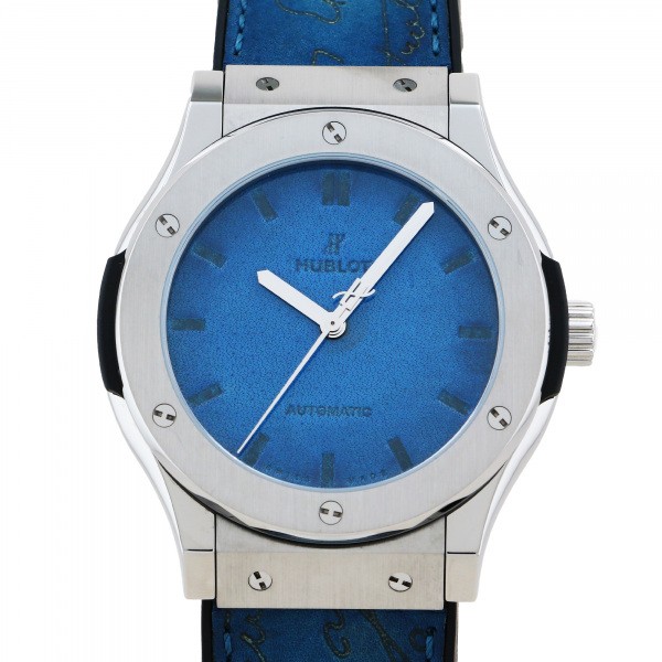 hublot classicfusion ウブロ クラシックフュージョン ベルルッティ スクリット オーシャンブルー 世界限定500本 511.nx.050b.vr.ber16