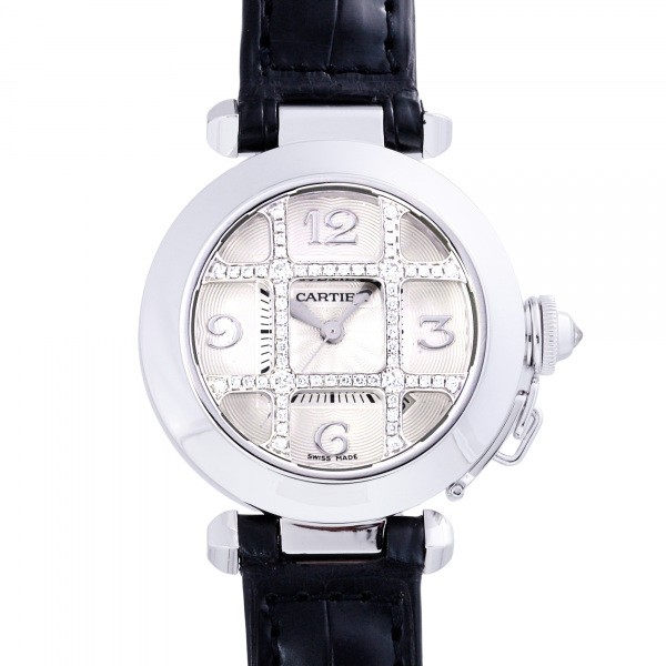 cartier pasha カルティエ パシャ 32 グリッドダイヤ wj111356