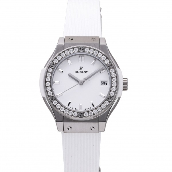 hublot classicfusion HUBLOT Classic fusion Titanium white diamond 581.ne.2010.rw.1204