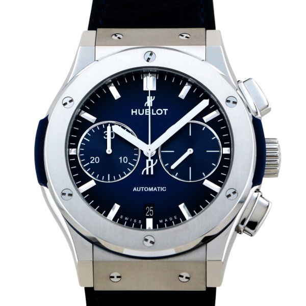 hublot classicfusion ウブロ クラシックフュージョン クロノグラフ チタニウム ディープブルー【日本限定】 521.nx.6670.lr.jpn18