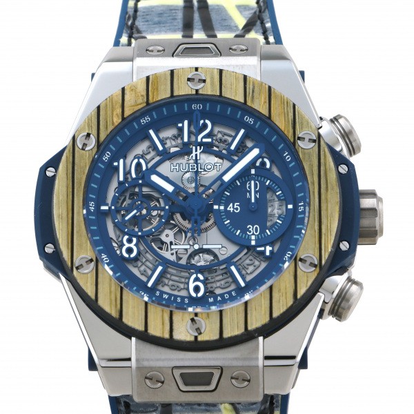 hublot bigbang ウブロ ビッグバン ウニコ イタリア インディペンデント チタニウム チーク 世界100本限定 411.nq.5129.nr.iti19
