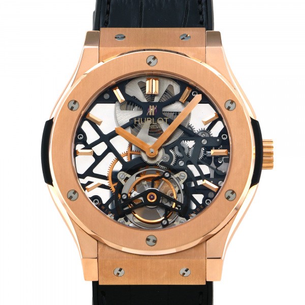 hublot classicfusion ウブロ クラシックフュージョン クラシコスケルトントゥールビヨン 世界99本限定 505.ox.0180.lr