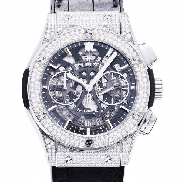 hublot classicfusion ウブロ クラシックフュージョン アエロフュージョン クロノグラフ チタニウム パヴェ 525.nx.0170.lr.1704