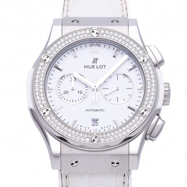 hublot classicfusion ウブロ クラシックフュージョン チタニウム クロノグラフ ホワイトダイヤ 541.ne.2010.lr.1104