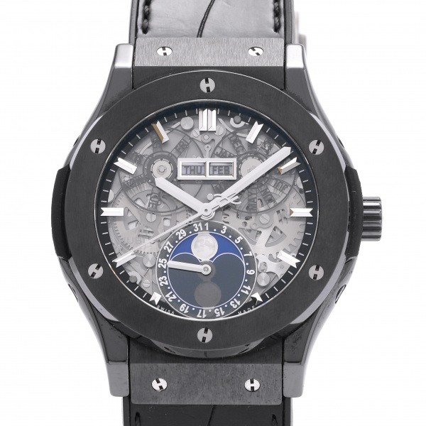 hublot classicfusion ウブロ クラシックフュージョン アエロフュージョン ムーンフェイズ ブラックマジック 517.cx.0170.lr