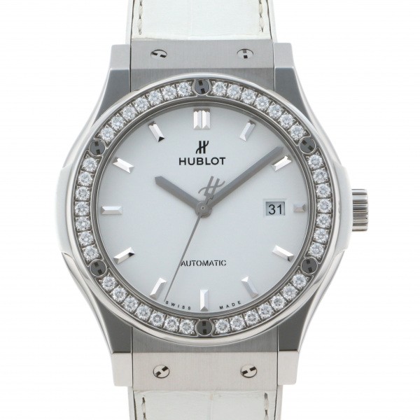 hublot classicfusion ウブロ クラシックフュージョン チタニウム ベゼルダイヤ 542.ne.2010.lr.1204