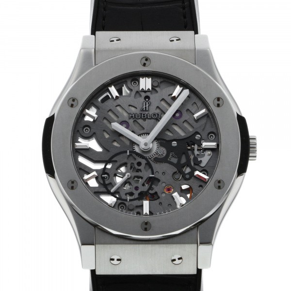 hublot classicfusion ウブロ クラシックフュージョン クラシコ ウルトラシン スケルトン チタニウム 545.nx.0170.lr