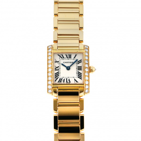 cartier tank カルティエ タンク フランセーズ SM ベゼルダイヤモンド we1001r8