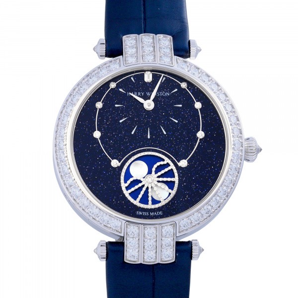 harrywinston premiere HARRY WINSTON Premiere Precious Moon phase Automatic 36mm prnamp36ww001