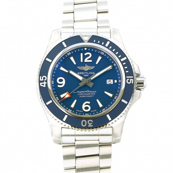 ブライトリング BREITLING スーパーオーシャン 44 A17367D81C1A1 ブルー文字盤 新品 腕時計 メンズ