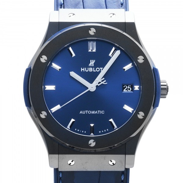 hublot classicfusion ウブロ クラシックフュージョン セラミック ブルー 511.cm.7170.lr