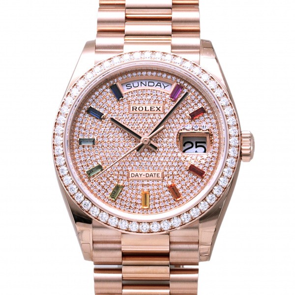 rolex daydate ロレックス デイデイト 36 レインボー 128345rbr