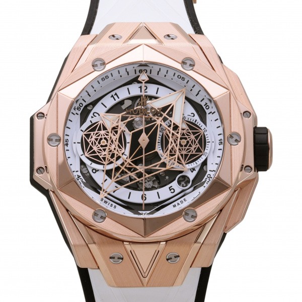 hublot bigbang ウブロ ビッグバン ウニコ サンブルー II キングゴールド ホワイト 世界限定100本 418.ox.2001.rx.mxm20