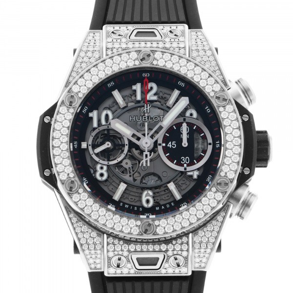 hublot bigbang ウブロ ビッグバン ウニコ チタニウム パヴェ 411.nx.1170.rx.1704