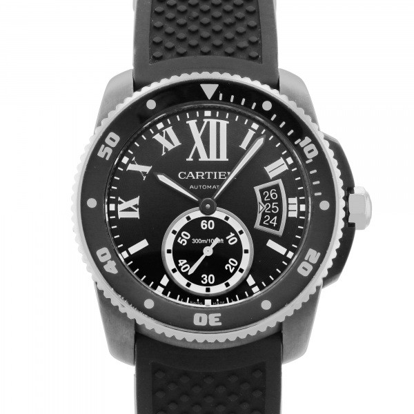 cartier calibrdecartier カルティエ カリブル ドゥ カルティエ ダイバー カーボン wsca0006