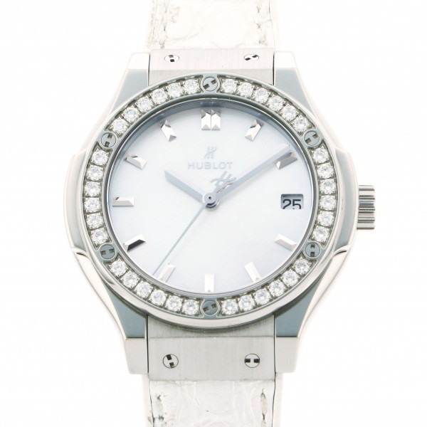 hublot classicfusion ウブロ クラシックフュージョン パールホワイト ダイヤモンド 581.ne.6070.lr.1204.jpn16