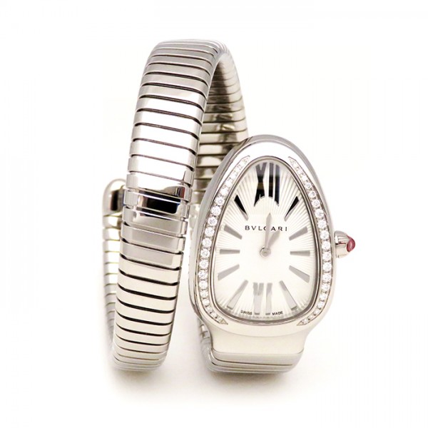 bvlgari serpenti ブルガリ セルペンティ ベゼルダイヤ sp35c6sds.1t/l