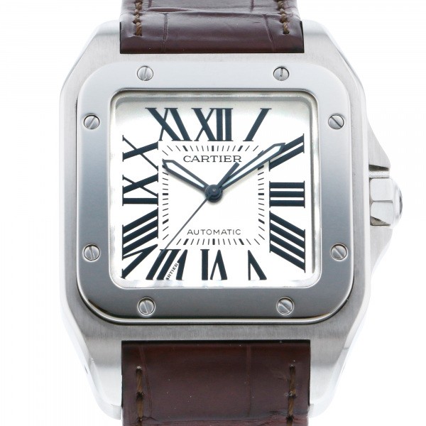 cartier santos カルティエ サントス 100 LM w20073x8