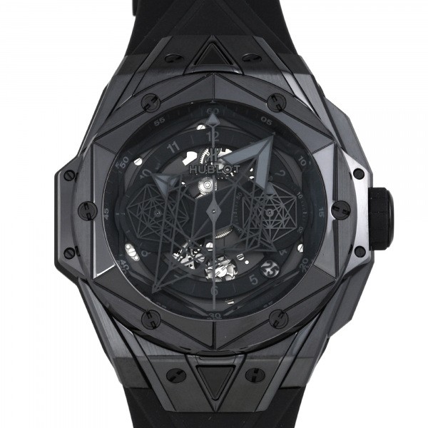 hublot bigbang ウブロ ビッグバン パートナーシップ サンブルー II オールブラック 世界限定200本 418.cx.1114.rx.mxm20