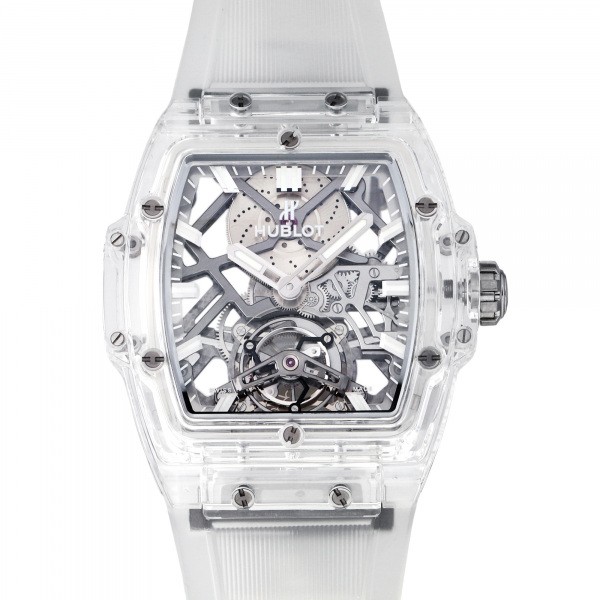 hublot spiritofbigbang ウブロ スピリット・オブ・ビッグバン サファイア トゥールビヨン 世界限定18本 606.jx.0120.rt.yos17