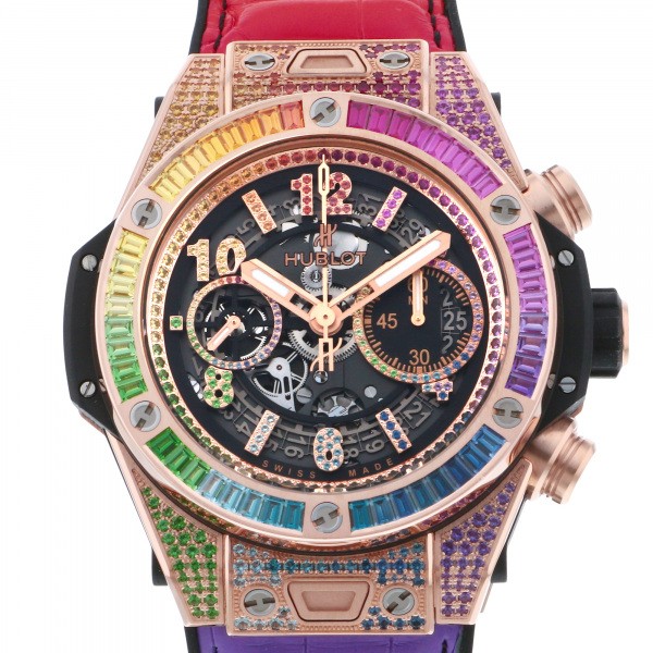 hublot bigbang ウブロ ビッグバン ウニコ キングゴールド レインボー 411.ox.9910.lr.0999