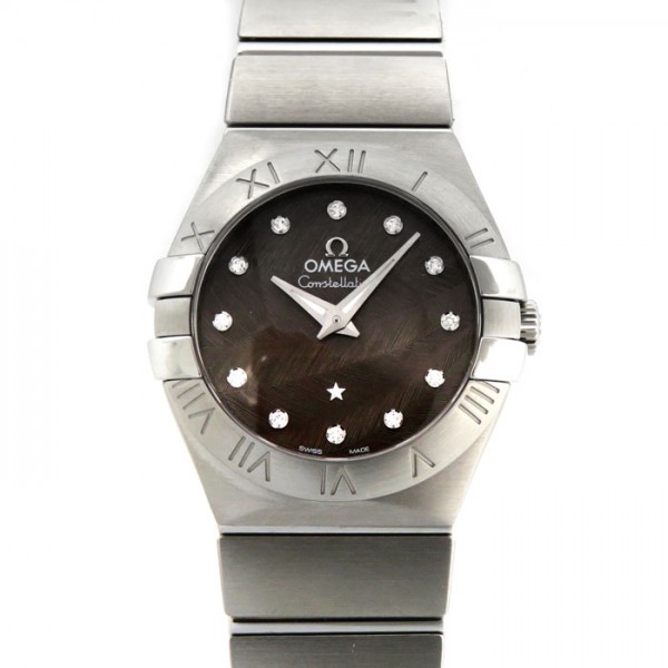 omega constellation オメガ コンステレーション ブラッシュ クォーツ 123.10.27.60.56.001