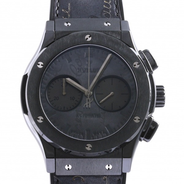 hublot classicfusion ウブロ クラシックフュージョン クロノグラフ ベルルッティ スクリット オールブラック 世界限定250本 521.cm.0500.vr.ber17