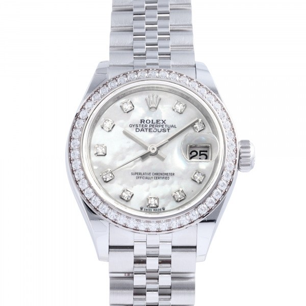 rolex datejust ロレックス デイトジャスト 28 ベゼルダイヤ 10Pダイヤ 279384rbr