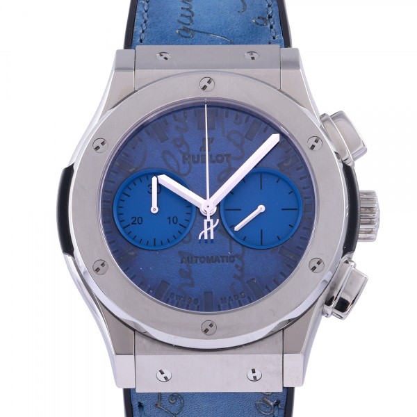 hublot classicfusion ウブロ クラシックフュージョン クロノグラフ ベルルッティ スクリット オーシャンブルー 世界限定250本 521.nx.050b.vr.ber18