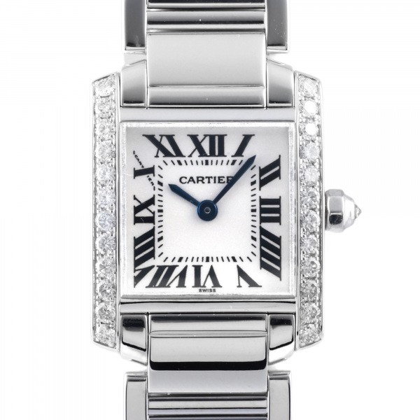 cartier tank カルティエ タンク フランセーズ SM ベゼルダイヤ we1002s3