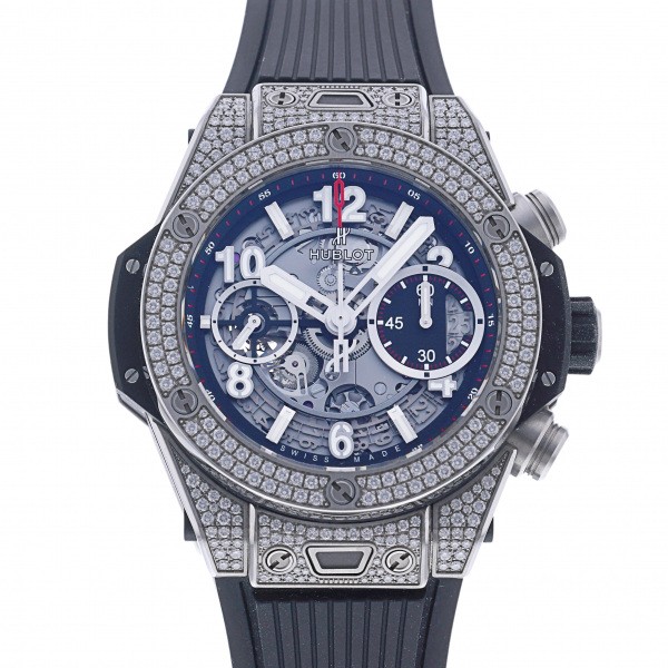 hublot bigbang ウブロ ビッグバン ウニコ チタニウム パヴェ 441.nx.1170.rx.1704