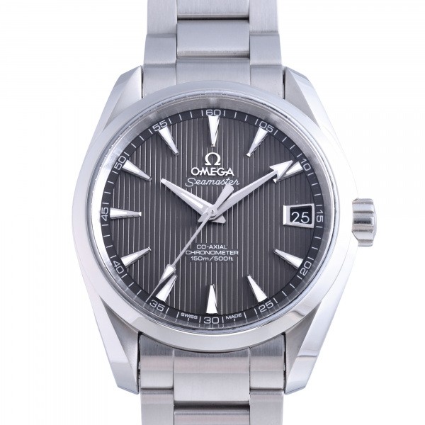 オメガ OMEGA シーマスター アクアテラ 150M コーアクシャル 38.5mm 231.10.39.21.06.001 グレー文字盤 中古 腕時計 メンズ