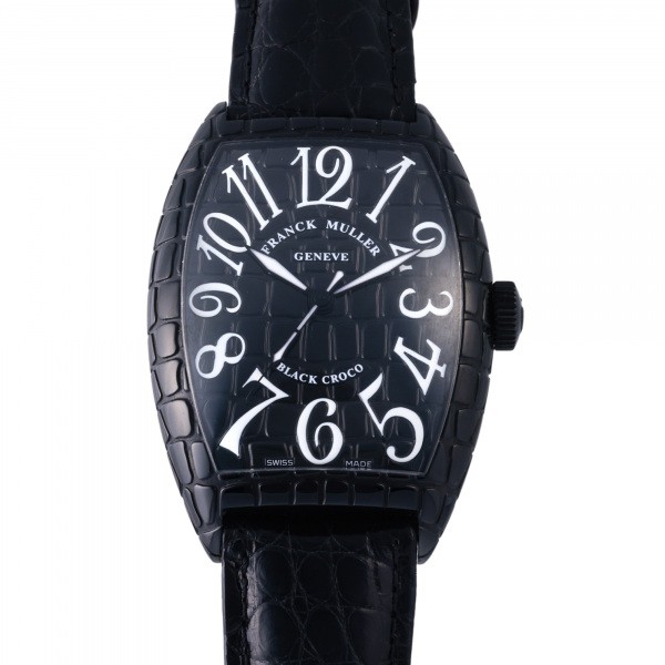 franckmuller tonneaucurvex フランク・ミュラー トノウカーベックス ブラック クロコ 8880scblkcro