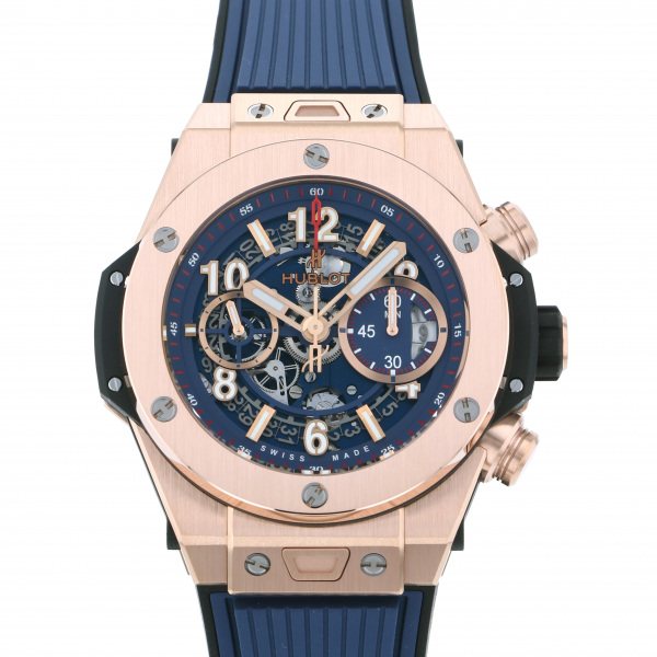hublot bigbang ウブロ ビッグバン ウニコ キングゴールド ブルー 441.ox.5189.rx