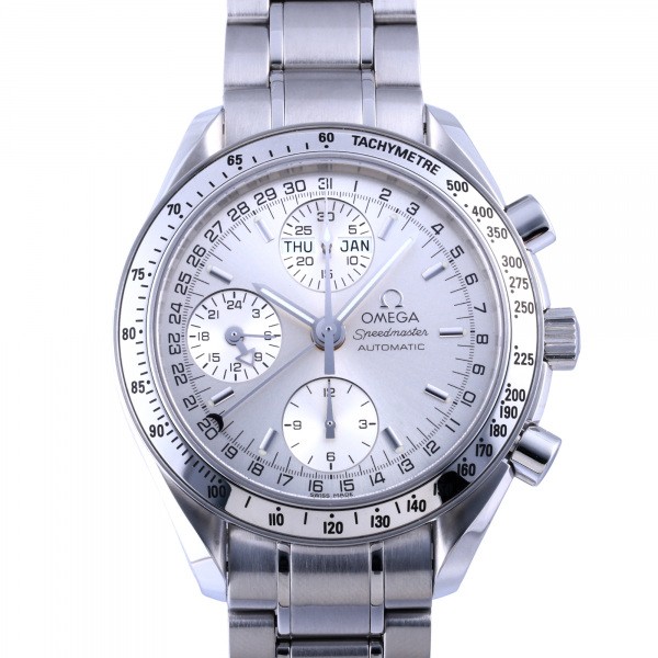 オメガ OMEGA スピードマスター DAYDATE 3523.30.00 シルバー文字盤 中古 腕時計 メンズ