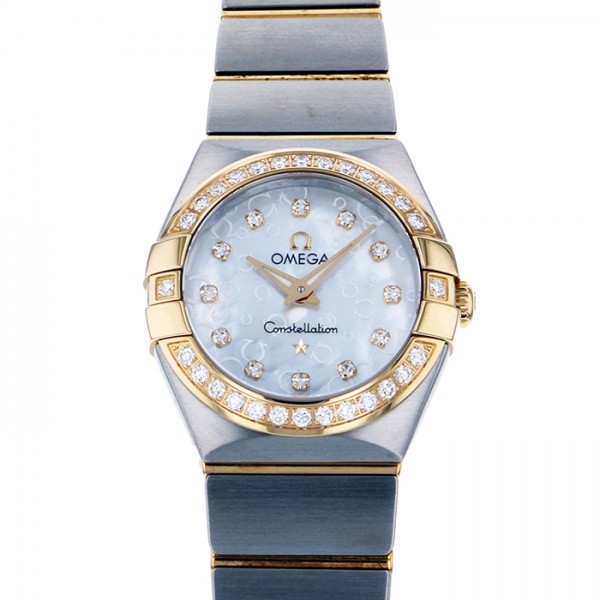 omega constellation オメガ コンステレーション ブラッシュ クォーツ 123.25.24.60.55.010