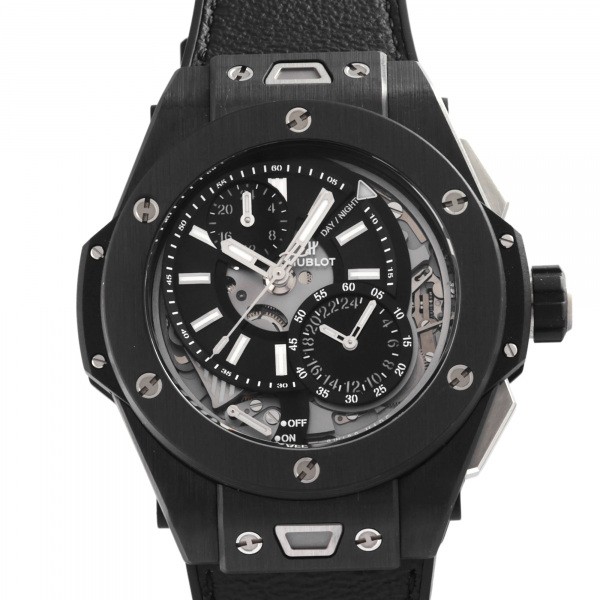 hublot bigbang ウブロ ビッグバン アラームリピーター GMT カーボン ヨシダ100周年記念モデル 100本限定 403.qu.0120.vr.yos