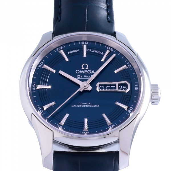 オメガ OMEGA デ・ヴィル アワービジョン 433.33.41.22.03.001 ブルー文字盤 新品 腕時計 メンズ