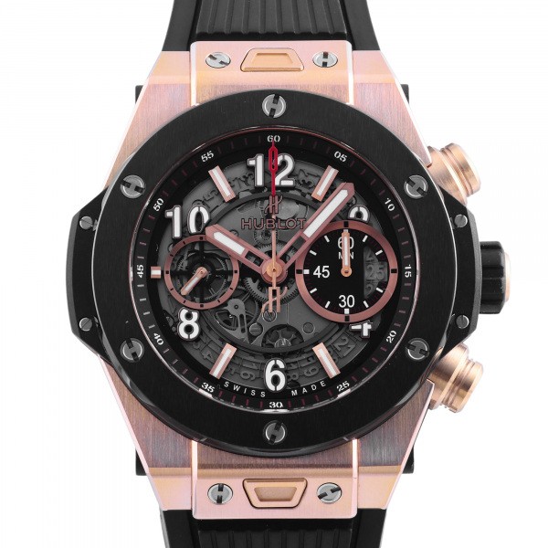 hublot bigbang ウブロ ビッグバン ウニコ キングゴールド セラミック 411.om.1180.rx