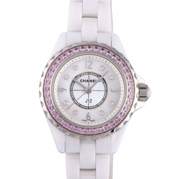 chanel j12 シャネル J12 ベゼルピンクサファイア h3243
