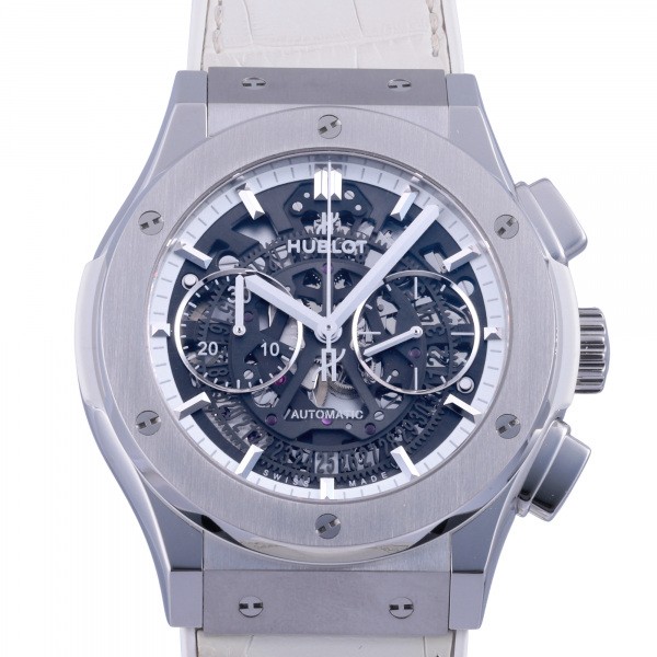 hublot classicfusion ウブロ クラシックフュージョン アエロフュージョン クロノグラフ オールホワイト 日本限定 525.ne.0127.lr