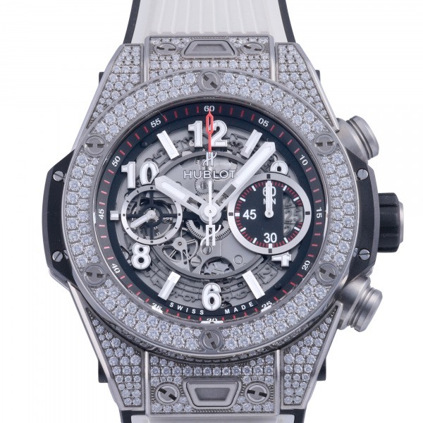 hublot bigbang ウブロ ビッグバン ウニコ チタニウム パヴェ 411.nx.1170.rx.1704